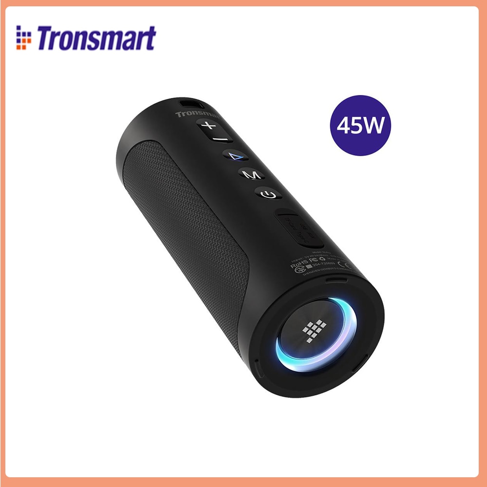 Tronsmart T6 Pro Bluetooth 5.0 ޴ Ŀ, ִ 45W..